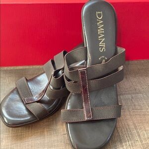 Damiani's Brown Strappy Sandals